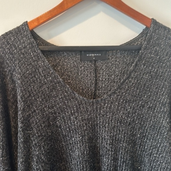 WORKHALL oversized long sleeve dress size small gray - Picture 3 of 8